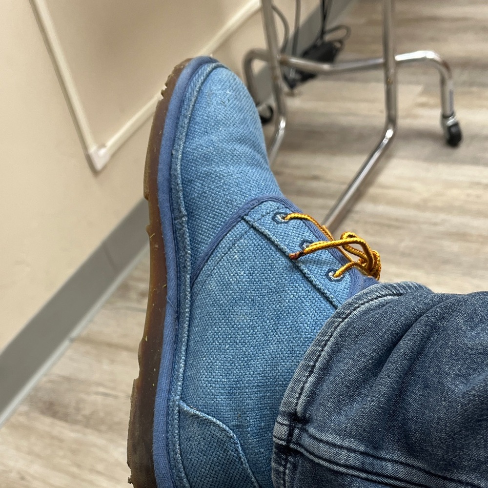 UGG Denim Blue Chukka Boots for Men - Picture 4 of 8